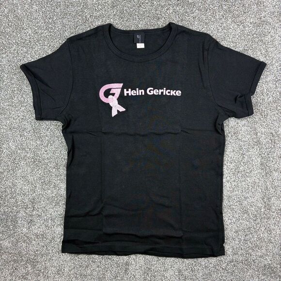 Tops - Y2K Hein Gericke Super G Shirt Womens XL Black Sally Racing Motorcycle Grunge‎